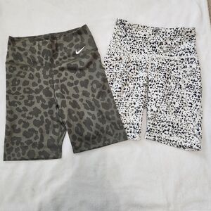 Nike Old Navy Bundle Of 2 Biker Shorts